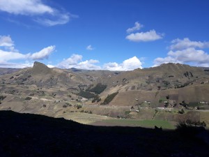 paesaggio e cielo andini